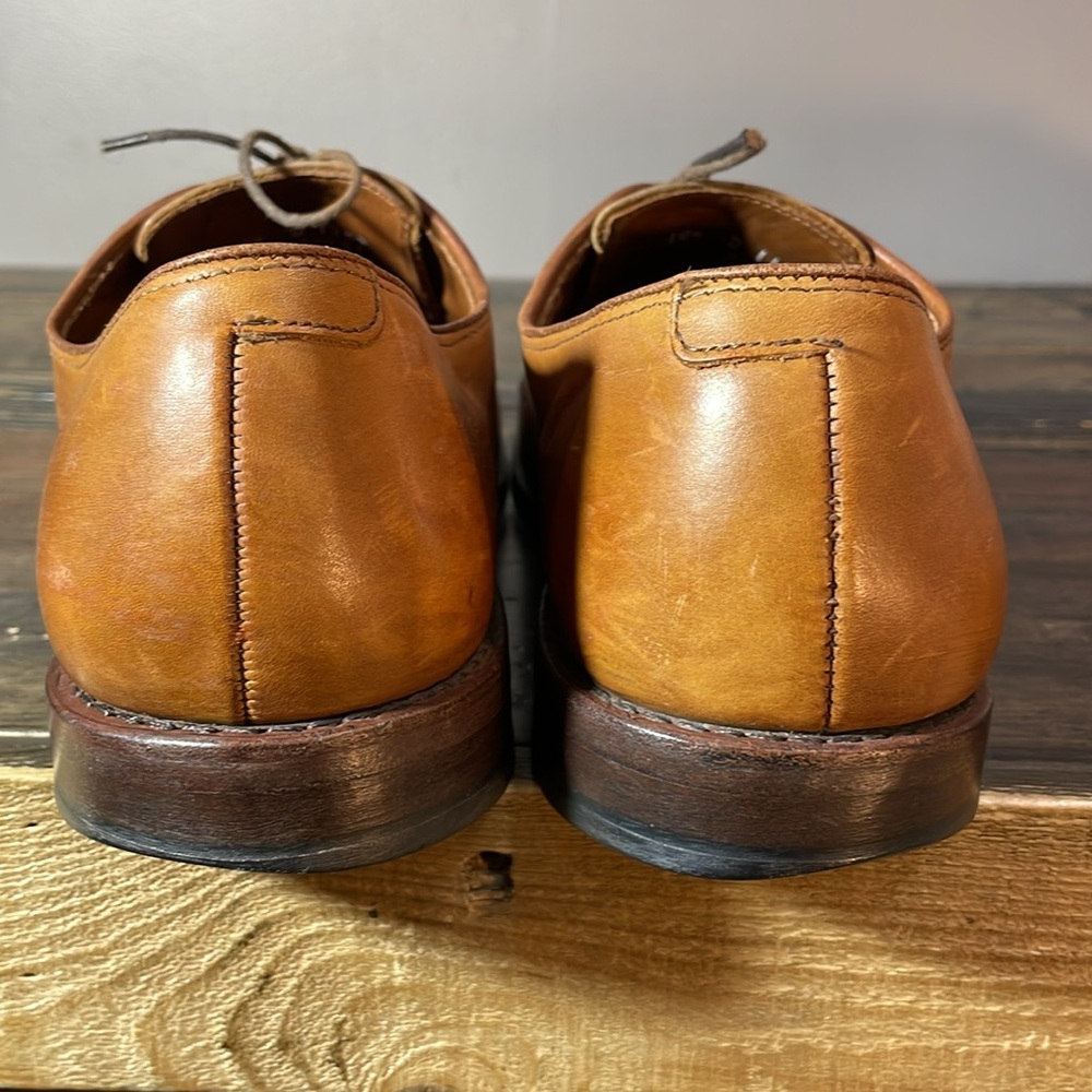 Allen Edmonds Mens Brogue Oxford 10.5 D quality made in USA  - leather quality - Picture 10 of 17